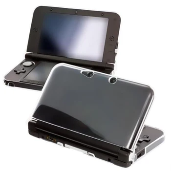 Átlátszó kristályborítású kemény burkolatú tok Nintendo 3DS XL LL N3DS 3DS LL készülékhez