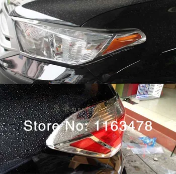Toyota Highlander 2011, 2012, 2013 ABS krómfej lámpa és hátsó lámpa burkolat burkolat új autó tartozékok matricák