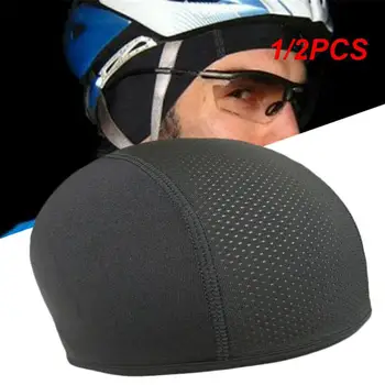 1/2PCS motorkerékpár sisak belső kalap Gyors lélegző kalap Verseny sisak alatt sapka Motocross motoros sisak kalap
