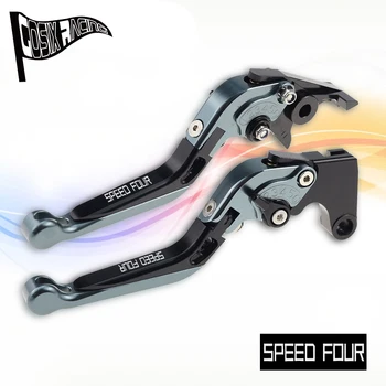 Fit For SPEED FOUR 2005-2006 SPEEDFOUR 2005 motorkerékpár CNC tartozékok Összecsukható kihúzható fék Tengelykapcsoló karok Rögzítőfogantyú készlet