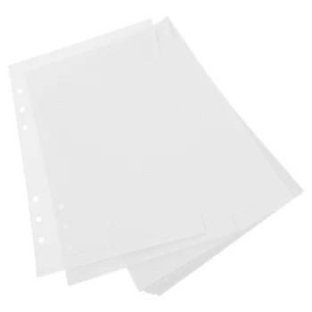 80 lap Jegyzetfüzet betétlap Papír utántöltő iratrendező Notebook cserebetétek (A5)