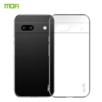 Google pixel 7A esetén Tok MOFi ultravékony puha TPU átlátszó hátlapi telefontokok Google pixel 7A telefonhoz