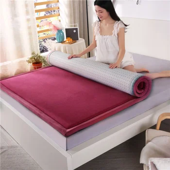 Testreszabott tatami rizs matrac elektromos Kang matrac összecsukható matrac hálószoba párna csúszásgátló egész évszakos univerzális kemping