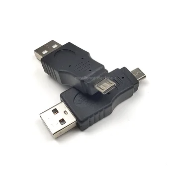 5PCS USB adapter USB 2.0 Type A apa - Micro USB apa adaptálás
