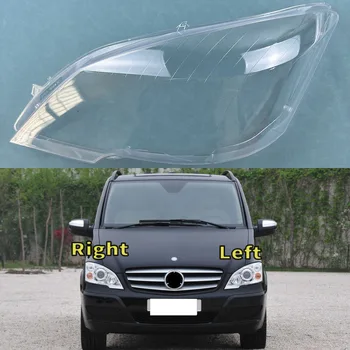Mercedes-Benz Vito 2012-2015 első fényszórófedél átlátszó maszk lámpaernyő fényszóróhéj lencse automatikus cserealkatrészek