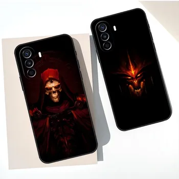 Hot Game Diablo 3 telefontok Huawei P30 P50 P40 P10 P20 P9 Pro Plus P8 2022 Psmart Z Nova 8I 8 8SE hátlap