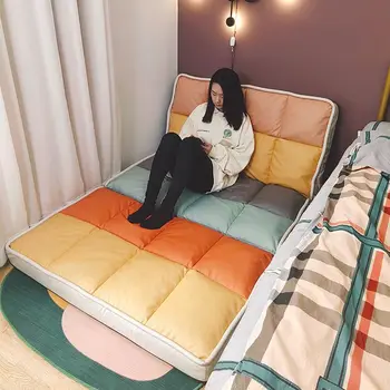 Tecnologico kettős célú összecsukható lusta kanapé Tatami egyszemélyes kétszemélyes ággyal ellátott nappali erkélyes szék Lounge szék