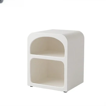 Olasz szél éjjeliszekrény hálószoba éjjeliszekrény modern kis hely krém stílusú szekrény fehér nappali kanapé oldalsó szekrény