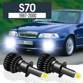 2db LED ködlámpa Blub Canbus tartozékok Volvo S70 1997 1998 1999 2000