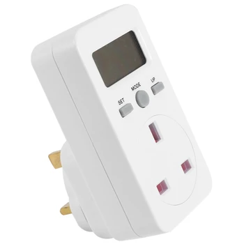 Hot Digital Power Meter Plug-In Socket Elektromos Wattmérő Energy Monitor