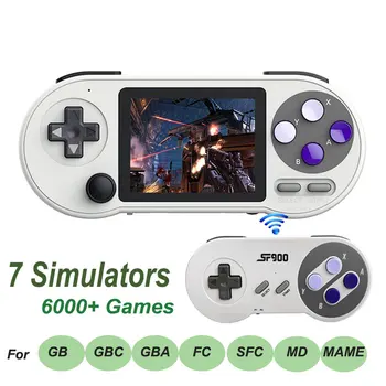 SF2000 Videojáték Portatil Jueogs Consolas Retro kézi játékkonzol Mini TV kézi játék játékosok Emulador 6000 játékok