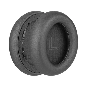 2 pár csere fülpárnák Anker Soundcore Life Q30 / Q35 fehérjebőr fejhallgatóhoz Fülpárnák (fekete)