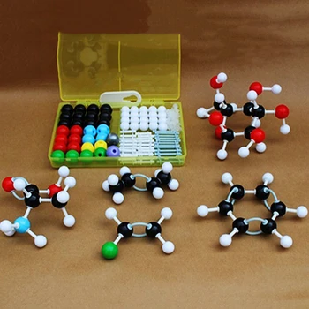 Kémiai molekuláris modell készlet TW-1 szerves molekuláris modell (alap) - Molekuláris szerkezetmodell oktatási segédeszközök