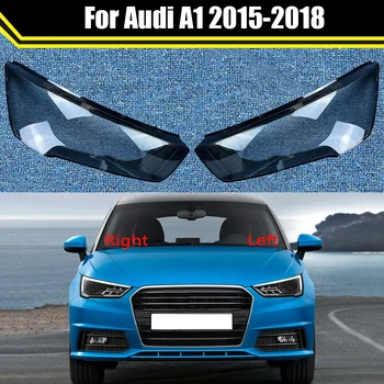 Audi A1 2015-2018 első fényszóró lámpafedél fényszóróhéj átlátszó lencse cserélje ki az eredeti lámpabúra plexi