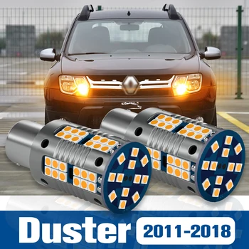 2db LED irányjelző lámpa Blub lámpa kiegészítők Canbus Renault Duster számára 2011-2018 2012 2013 2014 2015 2016 2017