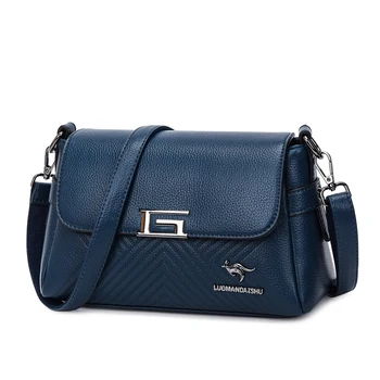 Női táska Új váll divat Egyszerű szárny kereszttest Messenger táska pénztárcák kézitáskák Luxus Designer Kiváló minőségű bőr kézitáska