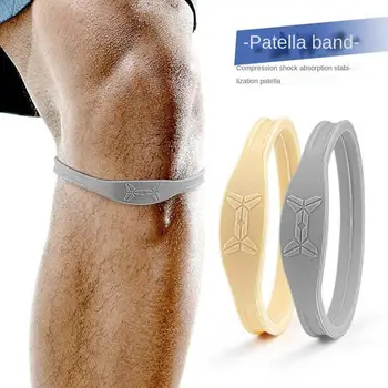 Patella öv kosárlabda térderő öv térdízület kötél gyűrű gumiszalag sport térdvédő rugalmas rögzített védő térdkalács