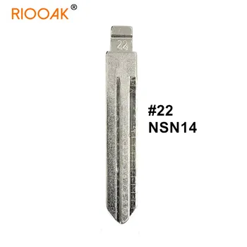 10db 2 AZ 1-ben Lishi NSN14 #22 Gravírozott vonal kulcs penge mérleg nyíró fogak vágókulcs üres Nissan Teana számára