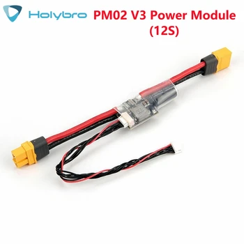 Holybro PM02 V3 Power Module 12S Power Distribution XT60 csatlakozó APM Pix32 Pixhawk4 repülésvezérlőhöz RC FPV Drone számára