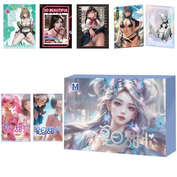 ÚJ Istennő történetgyűjtemény Kártyajátékok Anime Lány Party fürdőruha Bikini ünnepfokozó doboz Doujin játékok hobbi ajándék