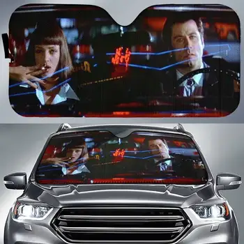 Ponyvaregény 1994 Filmek Quentin Tarantino Uma Thurman Autó napernyő, szélvédő, autós kiegészítők
