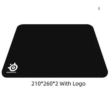 210*260 MM Fekete csúszásgátló egérpad Megvastagodott kényelmes számítógépes egérpad Univerzális gumi játékpad