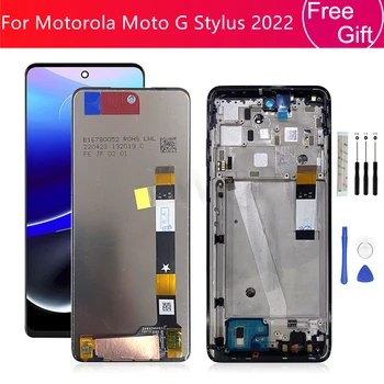 Motorola Moto G Stylus 2022 LCD kijelzős érintőképernyős digitalizáló szerelvényhez a Moto G Stylus 2022 5g képernyőcsere-alkatrészekhez