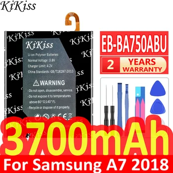 3700mAh EB-BA750ABU akkumulátor Samsung Galaxy A7 készülékhez (2018) A750 SM-A750F / DS SM-A750FN / DS A750F A750FN A750G A750GN + Eszközök