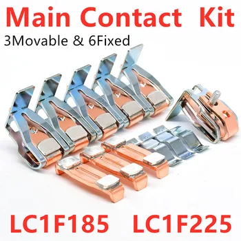 LA5FG431 Fő érintkezőkészlet LC1F185 LC1F225 mozgó és rögzített érintkezőkhöz AC kontaktor érintkező készlet Érintkező játék LC1-F185 LC1-F225