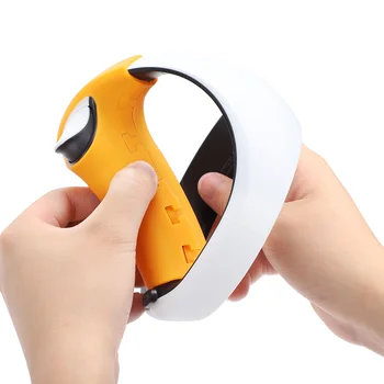 Hifylux vezérlő markolatfedél Playstation VR2-höz Szilikon tok fogantyú markolat védőhüvelyek Fedél PS VR2 részhez narancssárga