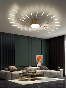 Lámpa a nappaliban Egyszerű modern hangulat Nordic Creative tűzijáték 2023 Új fény luxus hálószoba mennyezeti lámpa