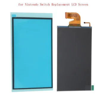 LCD kijelző Nintendo Switch konzolhoz A képernyőcsere panel javítási alkatrészei közé tartozik az edzett üveg folyadékkristályos ragasztóval