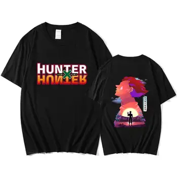 Rajzfilm Hisoka Morow póló Anime Hunter X Hunter ing HxH pólók Női/férfi Nyári alkalmi 100% pamut ruhák Rövid ujjú felsők