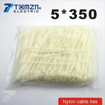 250db 5mm * 350mm Nylon kábelkötegelők