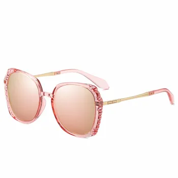 polarizált napszemüveg Új női túlméretes napszemüveg utazás Kültéri szemüveg Oculos De Sol UV400