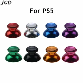 JCD 2db fém analóg joystick hüvelykujj Stick markolat sapka Sony PS5 PS4 Slim Pro konzolhoz XBOX ONE Series X/S hüvelykujjkar tokhoz