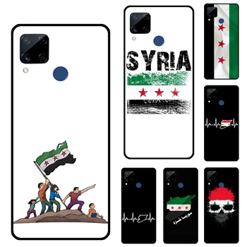 Szíria Szíria zászlaja Realme 8 Pro 8i 9i C21 GT Neo 2 GT Master Case For OnePlus 9 10 Pro 8T Nord2 9R tok