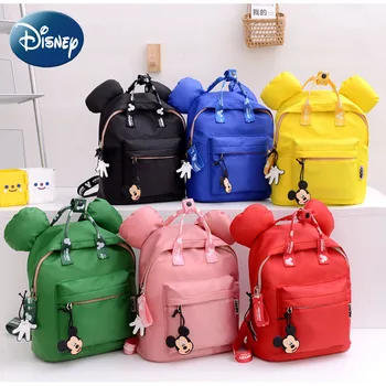 Disney közös hátizsák Mickey hátizsák Minnie kis hátizsák óvodai iskolatáska Luxus márka gyermek ajándék iskolatáska