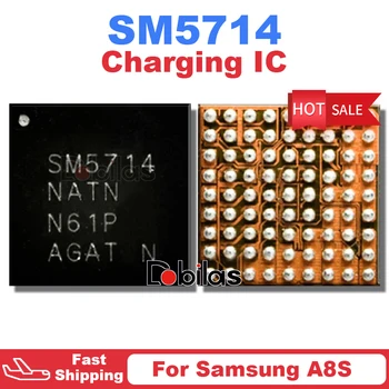 5Pcs SM5714 Samsung A8S G8870 USB töltő IC BGA töltő IC Audio Display chip alkatrészek Integrált áramkörök lapkakészlet