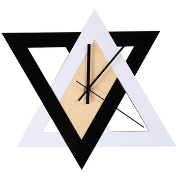 Nordic Personality Fekete-fehér kreatív falióra Vintage néma minimalista dekoratív óra