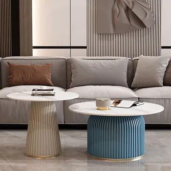 Modern design dohányzóasztal Nappali Luxus prémium Glam dohányzóasztalok minimalista egyedi Koffietafels Otthoni dekoratív