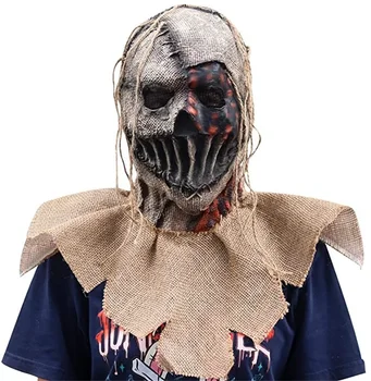 Kender tökkoponya maszk Halloween kellékek horror bohóc latex maszk cosplay