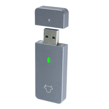 USB 3.1 TypeC - NVMe 2230 SSD tárolótok USB SSD külső ház CaseBox JMS583 NVME ötvözet tok 40JB