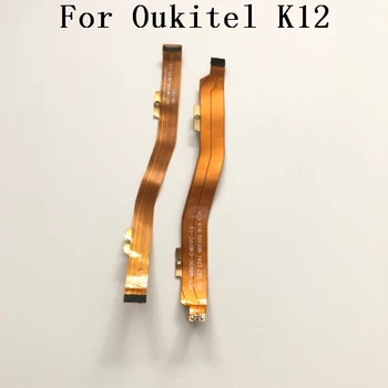 tesztelt, Oukitel K12 használt USB töltőkártya alaplaphoz FPC az Oukitel K12 javításához Rögzítő alkatrész csere