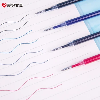 Rollerball toll utántöltő gél tollak folyékony tinták gördülő golyó 0,5 mm-es pontíró toll utántöltő irodához közepes 0,5 mm-es heggyel