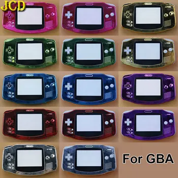 JCD Új ház burkolat tok a Gameboy Advance GBA játékkonzolhoz gombokkal Képernyő lencse