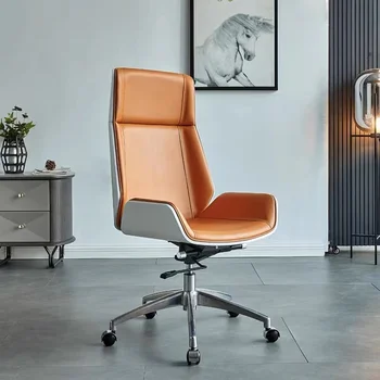 Ergonomikus mobil számítógép Irodai szék Gaming Home Borbély Kényelmes Forgatható irodai szék Boss Pu bőr kanapé Irodabútor