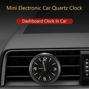 Mini Watch autó kvarc óra Mini elektronikus óra vízálló kerékpár motorkerékpár óra autó autó óra műszerfal óra