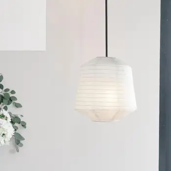 Papír lámpaernyő Bohém asztali lámpaernyő Nordic lámpaernyő Függő lámpaernyő otthoni irodához Nappali konyha Sziget