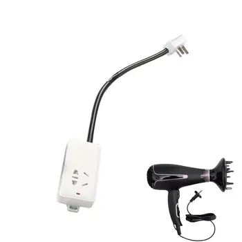 Adapter dugó átalakító Dual Control Port átalakító Socket Plug Adapter 20 cm hosszú Kimeneti töltő Standard 3